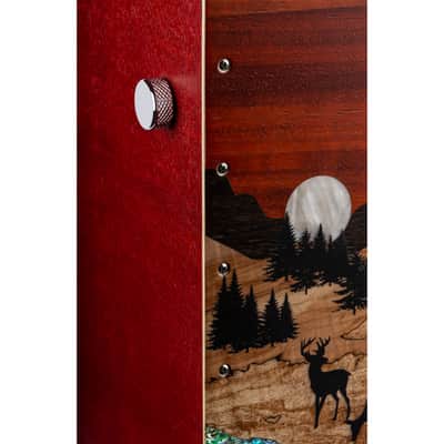 Mint Luna Vista Deer Cajon, Birch Wood Body with Mahogany Veneer image 2