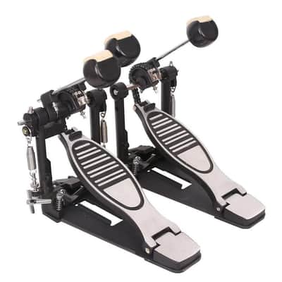 Double Bass Drum Pedal Twin Kick Drum Pedal Dual Chain Percussion image 3