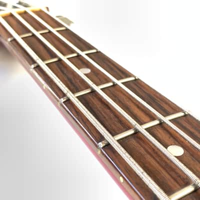 Greco TVB-65 c.1980s 32" Medium Scale Bass Guitar Mahogany w/Soft Case image 18