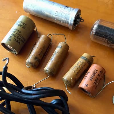 c.1960 Vintage Tube Amp Parts Lot #3 Fender Gibson Gretsch Silvertone USA image 2