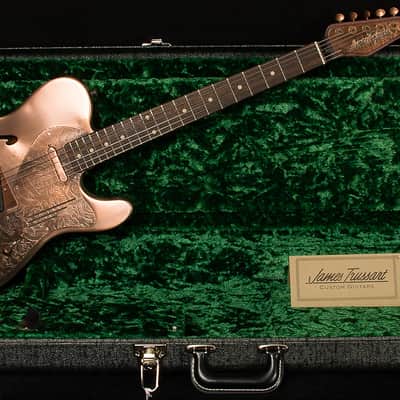 James Trussart Steelcaster Deluxe 2016 - Copper image 2