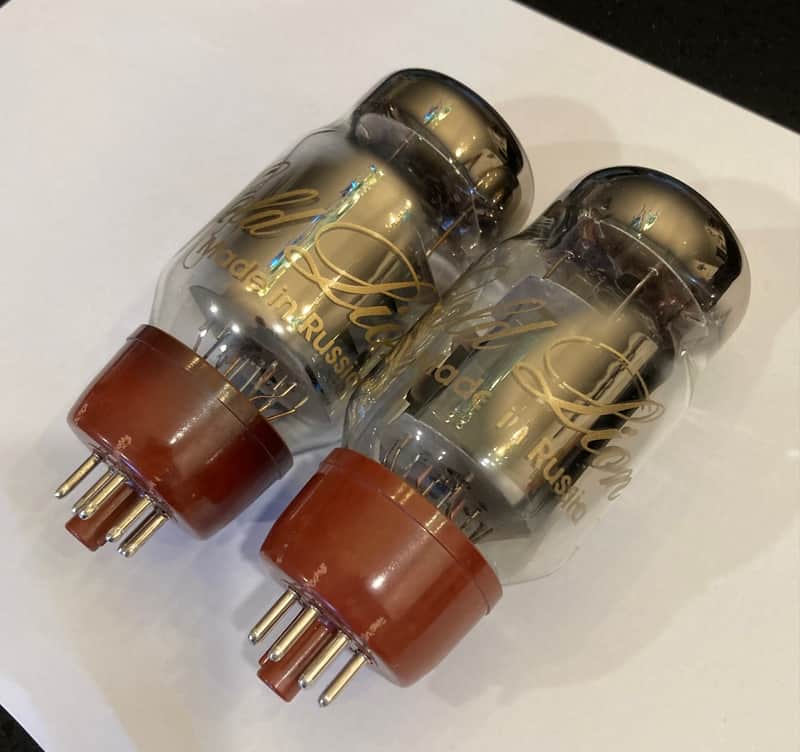 Genalex Gold Lion KT66 power tubes - Matched Pair (2) image 1