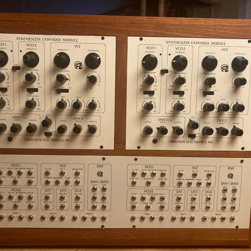 Oberheim Two Voice custom rack