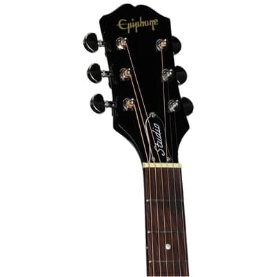 Epiphone J-45 Studio EC Acoustic-Electric Guitar (with Gig Bag) image 3