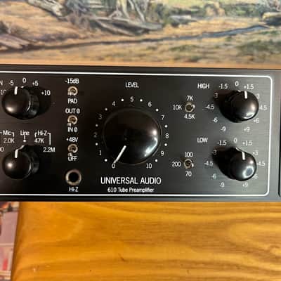 Universal Audio LA-610 MkII Tube Channel Strip - Excellent image 2