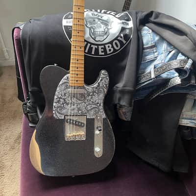 Fender Brad Paisley Road Worn Telecaster 2025 - Present - Black Sparkle image 2