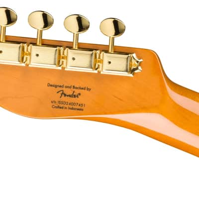 Squier Classic Vibe '50s Telecaster Gold Hardware FSR Limited Edition Electric Guitar, Maple Fingerboard, White Blonde image 5
