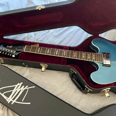 Gibson Dg 335 custom 2014 - Pelham blue image 3