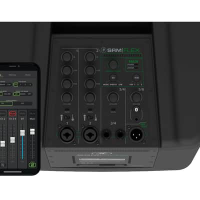 Mackie SRM Flex Powered Column Array Speaker/Active Sub Subwoofer +Cover&Bag Set image 6