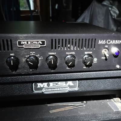 Mesa Boogie M6 Carbine 600-Watt Rackmount Bass Amp Head 2008 - 2017 - Black image 9