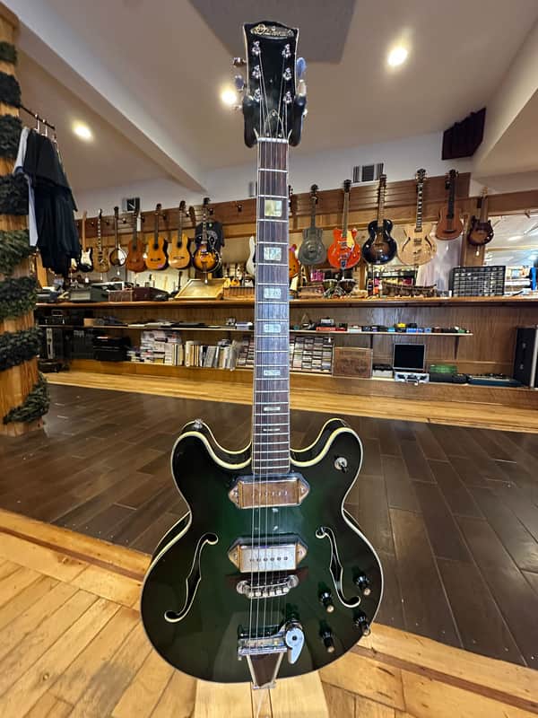 Aria 60’s Diamond ES335 style Hollow Body 50+ yr old Electric Guitar W/f-holes nice image 1