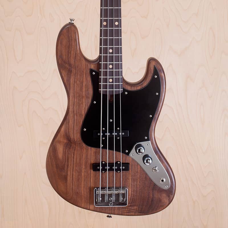 D. Lakin Basses - 6034 Swamper 4-string Bass - Natural Walnut image 1