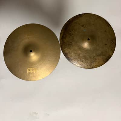 Meinl 14" Byzance Vintage Sand Hi-Hat (Pair) 2010 - Present - Sandblasted image 1
