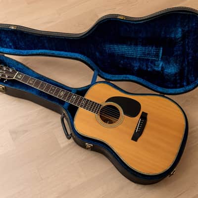 1970s Morris W-50 Vintage Dreadnought Acoustic Guitar, Spruce & Rosewood w/ Case, Japan image 15