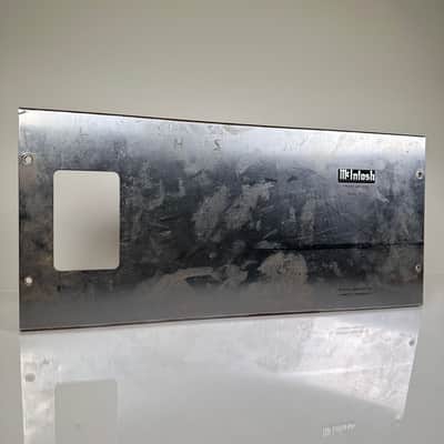 McIntosh MI-75 Power Amplifier Faceplate Silver Cover (Original)