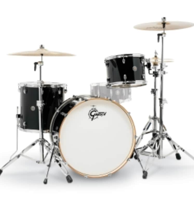 Gretsch Catalina Club 3 Piece Shell Pack (24/13/16) Piano Black image 1