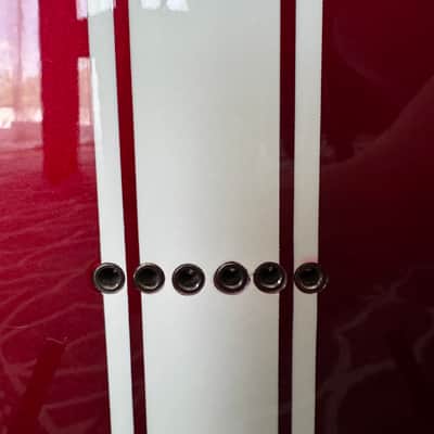 Fender Special Edition Set-Neck Esquire Custom GT 2003 - Crimson Red Metallic image 8