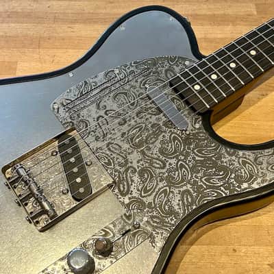 James Trussart Paisley Engraved SteelTopCaster 2026 - Satin Black Nitro + Case image 2