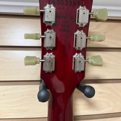 Gibson Les Paul Studio T with Chrome Hardware 2016 - Wine Red image 8