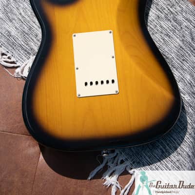 2007 Fender ST57-78TX - '57 Stratocaster Reissue - 7 lbs 9 oz's! - Crafted in Japan - Premium Alder Body & USA Texas Special PU's - Pro Set Up! w Perfect Frets/ Action/Intonation image 9