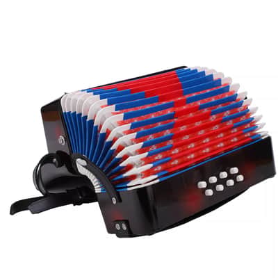 NEW 17-Key Piano Accordion with 8 Bass – Beginner Musical Instrument for Students image 3