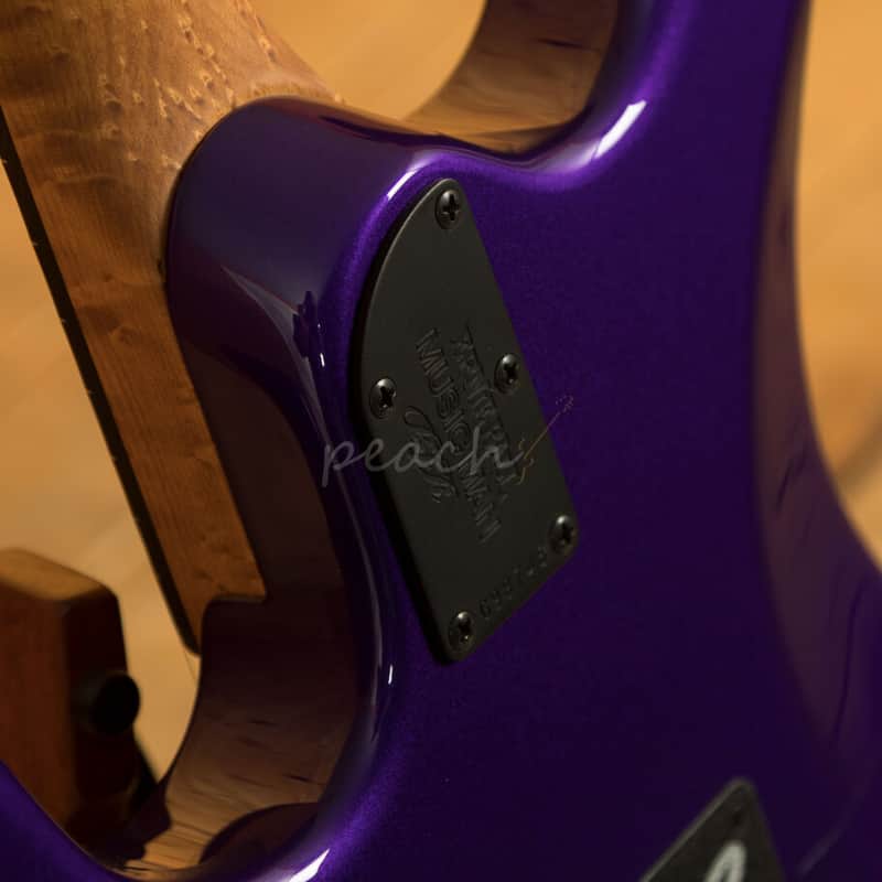 Music Man BFR Luke III Quilt Maple Top Grapes of Wrath | Reverb Canada