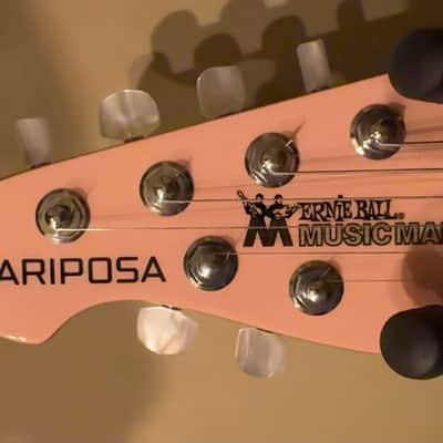 Ernie Ball Music Man Mariposa 2021 - Pueblo Pink Left-Handed image 7