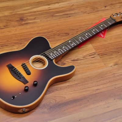 Fender Acoustasonic Player Telecaster Shadow Burst image 2