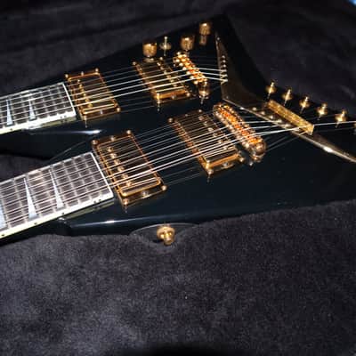 Jackson USA Custom Shop Rhoads Doubleneck Black image 9