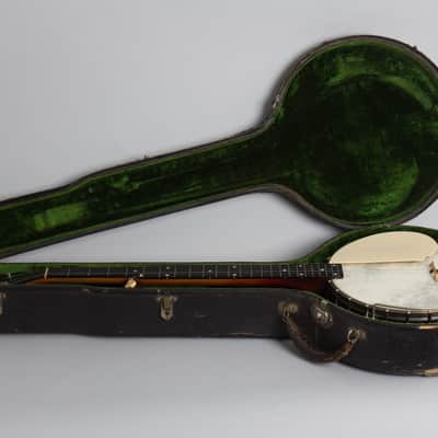Gibson  RB-3 Trapdoor 5 String Resonator Banjo (1924), ser. #11085A-25, period black hard shell case. image 10