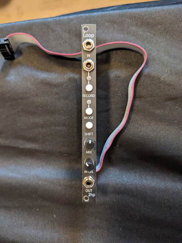 2hp Loop Eurorack Looping Audio Recorder Module (Black) image 1