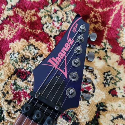 1999 Ibanez Japan PGM30 Paul Gilbert Signature Model (Jewel Blue) w/ Reverse Headstock, Lo-TRS II Tremolo, MIJ image 3
