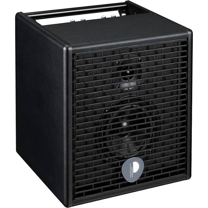 Prodipe Natural 5 Acoustic Guitar and String Instrument Combo Amplifier Regular Black