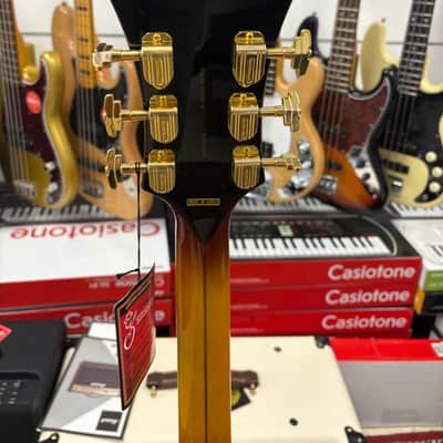 D'Angelico Style B 2025 - Dark iced tea burst image 4