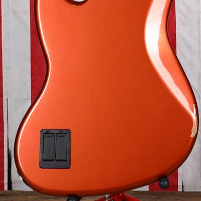 Fender Player Plus Active Jazz Bass - Aged Candy Apple Red Bild 5