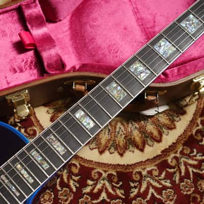 Gibson Custom Shop Les Paul Custom 2016 - Figured Blue Widow image 5