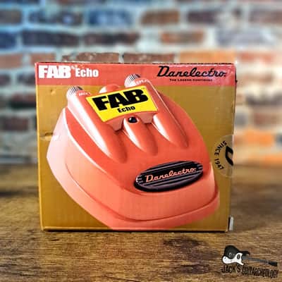 Danelectro FAB Echo D-4 Delay *New In Box* (2000s - Orange)