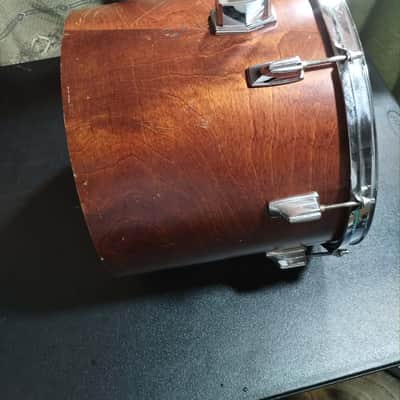Tama Vintage Matte Mahogany 15 inch Tama SuperStar Concert Tom Drum MIJ Vintage japan SUPER MAHOGANY 12x15 image 7