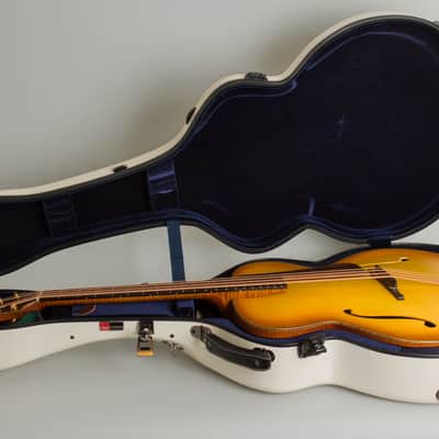 Bayard Blaine-Bayard Guitars L-5 Multi-Scale Carved Top Mandocello (2025), ser. #0313, molded fiberglass hard shell case. image 10