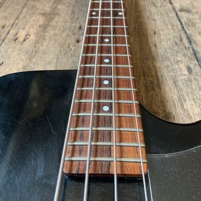 1960's Silvertone 1444 2 Pick up Bass in Black finish image 15