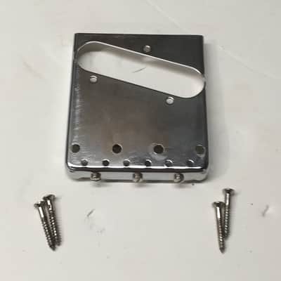Immagine Lefty Fender Made in USA Ashtray Bridge Tele Brass 1950s American Vintage Reissue + Brass Saddles Rare - 7