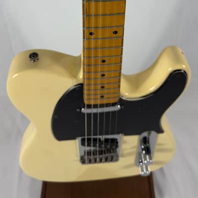 Squier Telecaster Standard Electric Guitar MIK E-Series 1989 - Blonde image 9