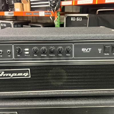 Ampeg SVT 410HE 500w 4x10" 8 Ohm Cab w/ SVT Classic 300w head w/ Road Case image 2