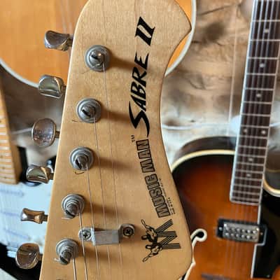Music Man Sabre II with Maple Fretboard 1979 Black image 4