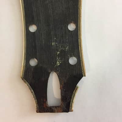 Gibson Les Paul Custom headstock overlay, vintage, 1970's 1970's Black image 7