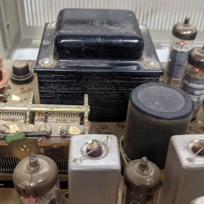 Rare Vintage 1962 Trio Kenwood WX-14 AM / FM Multiplex Stereophonic Tube Receiver - Working image 22