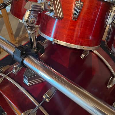 Vintage Ludwig 10 Piece Kit - 70's - Mahogany image 5