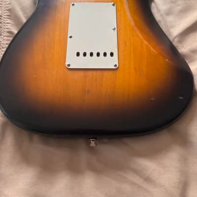 1999 Fender Stratocaster Classic 50's series - Two Tone Sunburst. MIM Many Upgrades! image 8