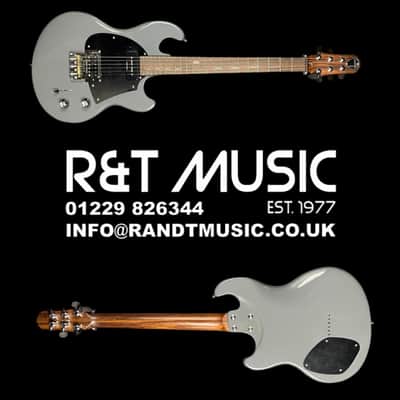 Shergold Masquerader SM01SDGY Electric Guitar, Solid Battleship Grey image 8