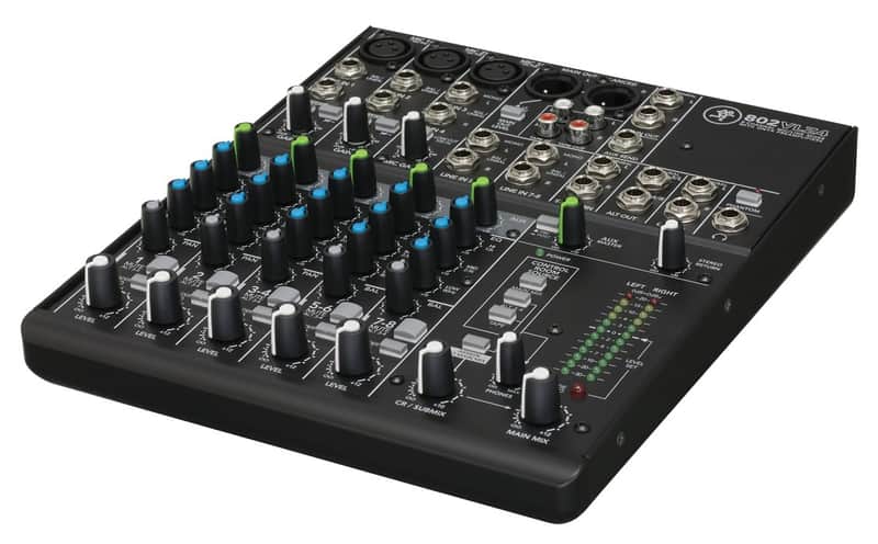 Mackie 802VLZ4 Mixer 8-channel Compact Analog Low-Noise w/ 3 ONYX Preamps image 1